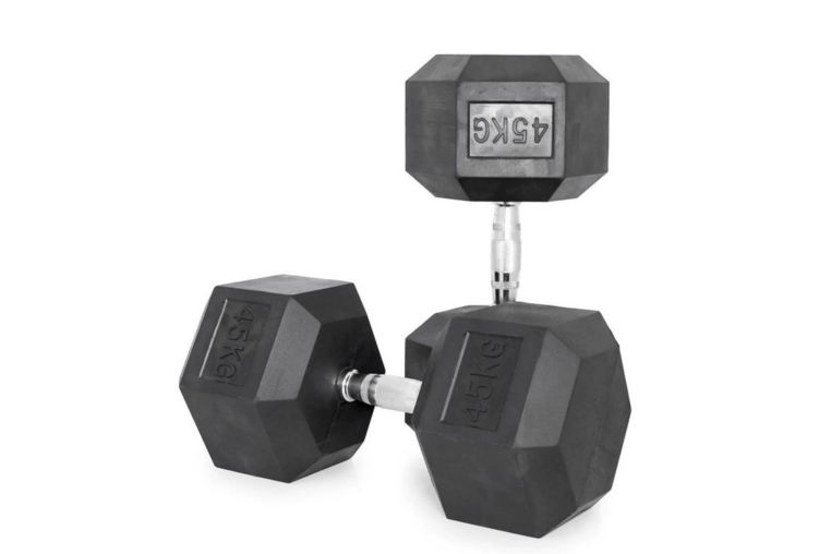 Гантель неразборная гексагональная 45 кг VictoryFit VF-H450 