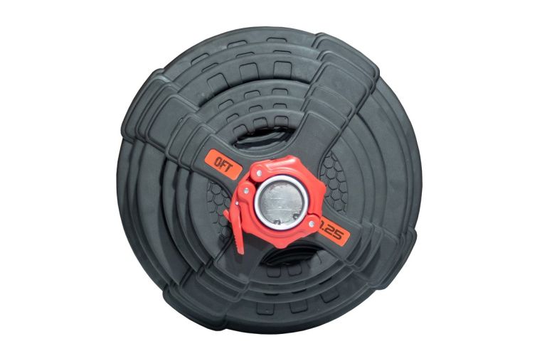 Штанга олимпийская 218 кг Original Fit.Tools диски с двумя хватами фото 3