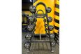 Комплект прямых фиксированных обрезиненных штанг 5 шт от 25 до 45кг Hasttings Digger HD51G2A-25-45 фото 1