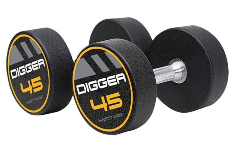 Комплект полиуретановых гантелей 5 пар от 40 до 50кг Hasttings Digger HD51D4C-40-50 