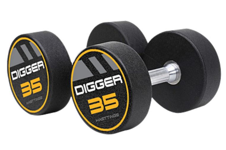 Комплект полиуретановых гантелей 5 пар от 40 до 50кг Hasttings Digger HD51D4C-40-50 фото 1