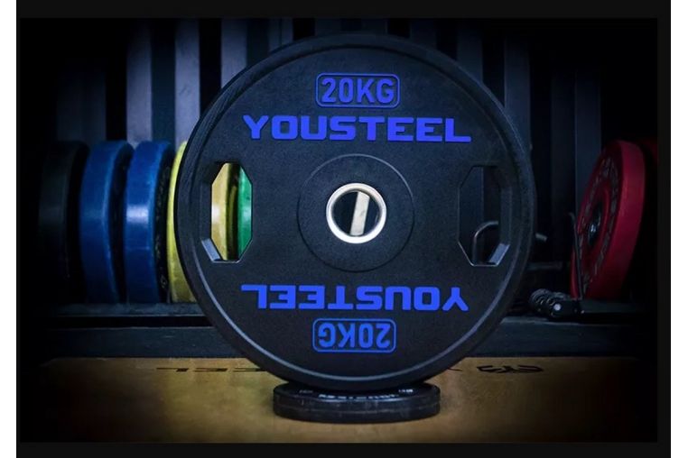 Диск 20 кг YouSteel TWO HANDLES 