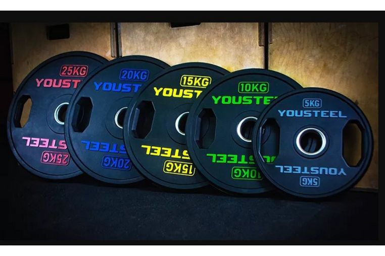 Диск 20 кг YouSteel TWO HANDLES фото 2