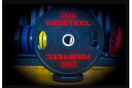 Диск 25 кг YouSteel TWO HANDLES