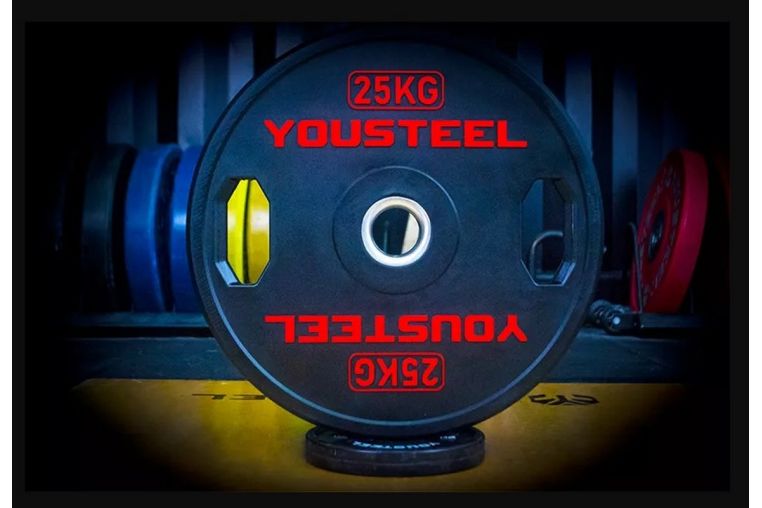 Диск 25 кг YouSteel TWO HANDLES 