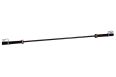 Гриф для штанги Profi-Fit Black, D-50, L2010, женский прямой, гладкая втулка, до 480 кг, замки-пружины фото 1