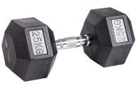 Гантель гексагональная обрезиненная Profi-Fit 25 кг
