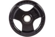 Диск обрезиненный Profi-Fit черный 3 Handle D51мм 15кг