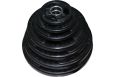 Диск обрезиненный Profi-Fit черный 3 Handle D51мм 15кг фото 5