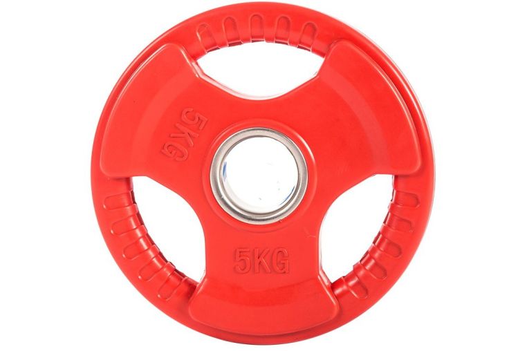 Диск обрезиненный Profi-Fit цветной 3 Handle D51 5кг 