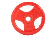 Диск обрезиненный Profi-Fit цветной 3 Handle D51 25кг