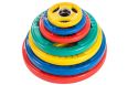 Диск обрезиненный Profi-Fit цветной 3 Handle D51 25кг фото 3