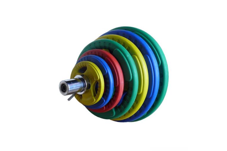 Диск обрезиненный Profi-Fit цветной 3 Handle D51 25кг фото 6