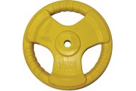 Диск обрезиненный Profi-Fit цветной 3 Handle D26 15кг