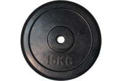 Диск обрезиненный Profi-Fit черный Classic D26 15кг