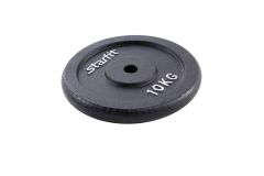 Диск чугунный Star Fit BB-204 10 кг, d=26 мм, черный