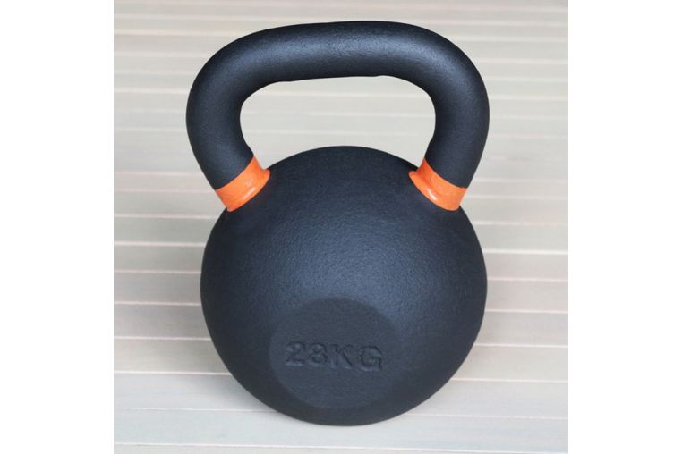 Гиря чугунная 28 кг Hercules HK105-28 с цветными метками 