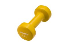 Гантель виниловая 2,5 кг Star Fit DB-101 желтый