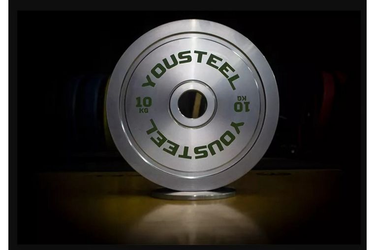 Стальной диск + хром 10 кг YouSteel 
