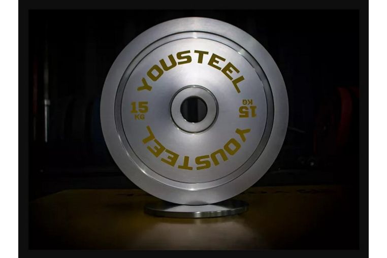 Стальной диск + хром 15 кг YouSteel 