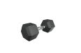 Гантель гексагональная 12,5 кг обрезиненная UnixFit DBHEX12_5 фото 8