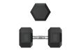 Гантель гексагональная обрезиненная 25 кг UnixFit DBHEX25 фото 5