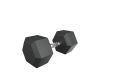 Гантель гексагональная 30 кг обрезиненная UnixFit DBHEX30 фото 6