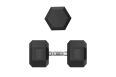Гантель гексагональная обрезиненная 32,5 кг UnixFit DBHEX32_5 фото 6