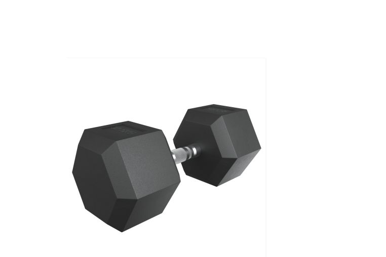 Гантель гексагональная обрезиненная 32,5 кг UnixFit DBHEX32_5 фото 8