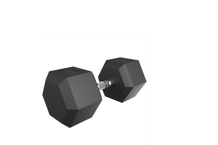 Гантель гексагональная обрезиненная 37,5 кг UnixFit DBHEX37_5 фото 8