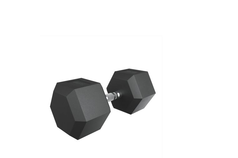 Гантель гексагональная 40 кг обрезиненная UnixFit DBHEX40 фото 6