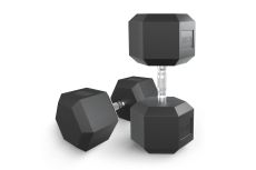 Гантель гексагональная обрезиненная 47,5 кг UnixFit DBHEX47_5
