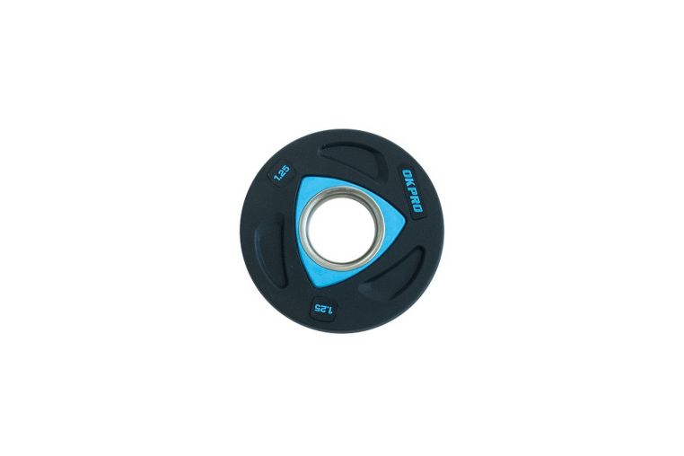 Диск олимпийский полиуретановый 1,25 кг OKPRO OK2037-125 