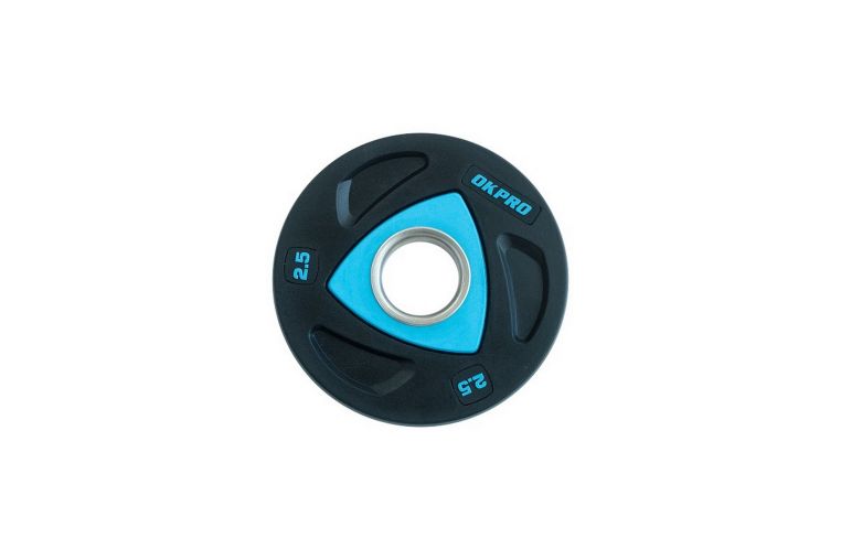 Диск олимпийский полиуретановый 2,5 кг OKPRO OK2037-250 