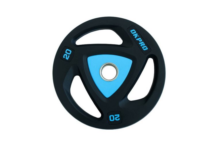 Диск олимпийский полиуретановый 20 кг OKPRO OK2037-2000 