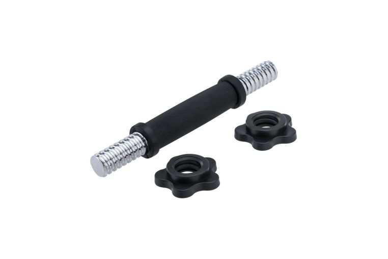 Гриф гантельный D25, L250 Star fit BB-105 пластиковый замок фото 1