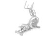 Эллиптический тренажер UnixFit MV-850 (Manual Incline) Mirror ELMV850MIMR фото 12