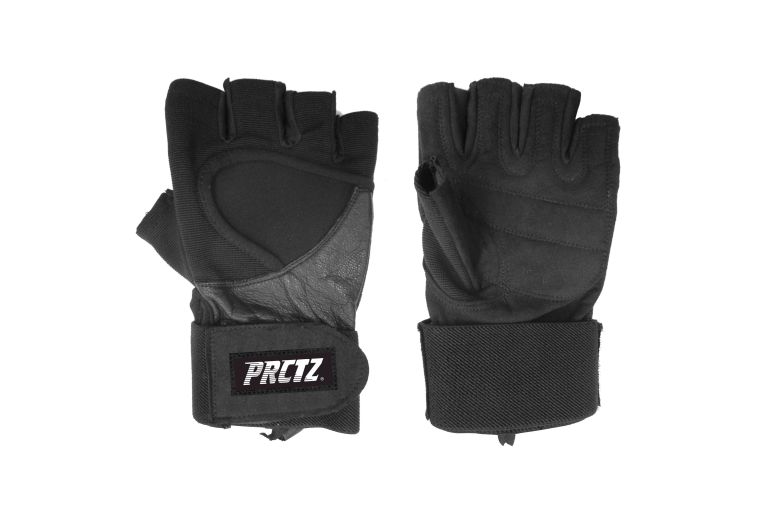 Перчатки для фитнеса c фиксатором запястья PRCTZ WRIST-WRAP GLOVES "M" 