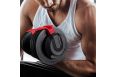 Наборная гантель Adjustable Dumbbell 3-24 кг Live Pro RUMF7070 фото 1