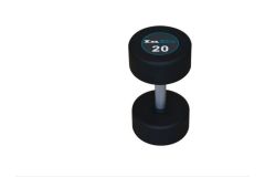 Набор фиксированных обрезиненных гантелей GMAX Inex FM\GRD-N-SET (2,5-20KG)\BK-FL-00