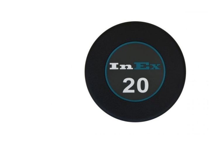 Набор фиксированных обрезиненных гантелей GMAX Inex FM\GRD-N-SET (2,5-20KG)\BK-FL-00 фото 1