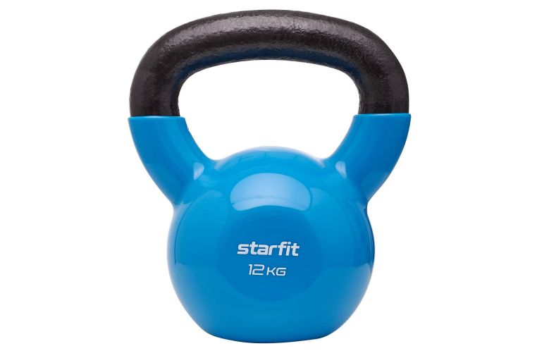Гиря виниловая 12кг Star Fit DB-401 синий 