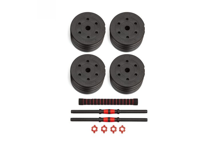Гантели разборные с грифом, 50 кг (2 х25кг) VictoryFit VF-DС500 фото 2