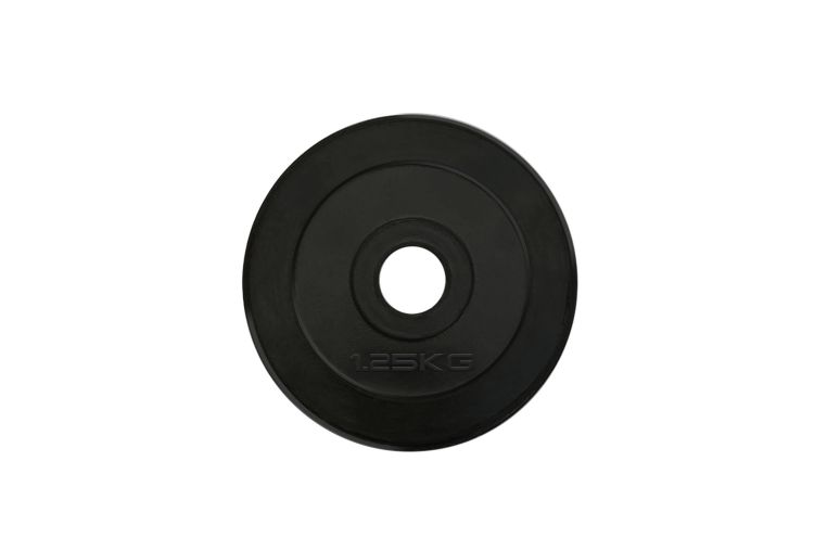 Диск обрезиненный 1,25кг, 25мм UnixFit DU1250RUB 