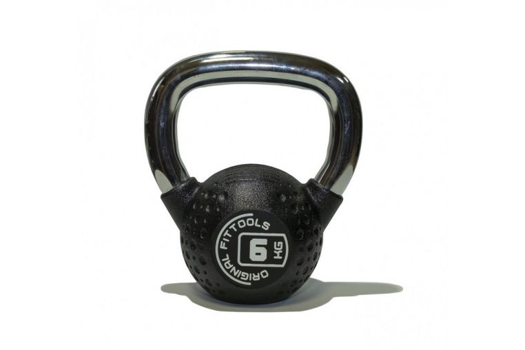 Набор полиуретановых гирь Original Fit.Tools 10 штук от 4 до 32 кг FT-KB-CPU-SET фото 11