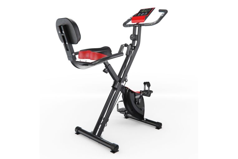 Велотренажер X-Bike DFC MBB с эспандерами LS-623-X черно-красный 