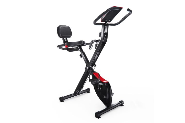 Велотренажер X-Bike DFC MBB с эспандерами LS-623-X черно-красный фото 11