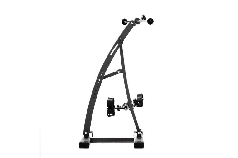 Велотренажер двойной DFC B6009G dual bike серый фото 2