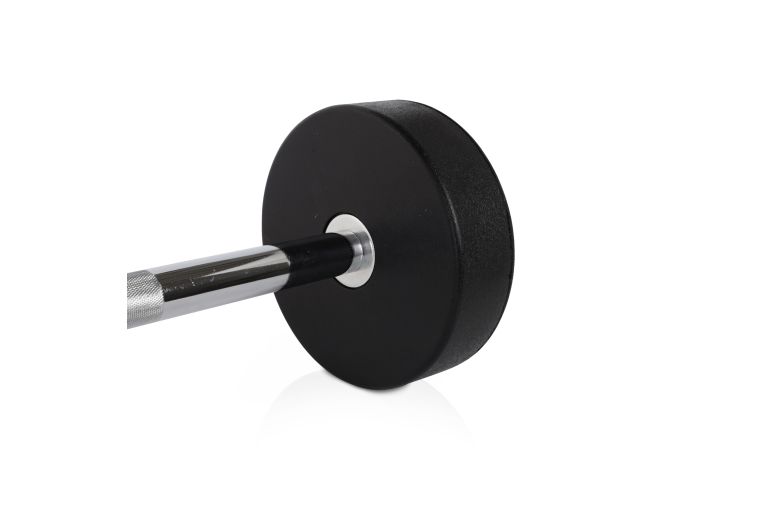 Штанга прямая обрезиненная 25кг UnixFit PRO BBRND25PBK фото 1
