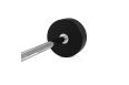Штанга прямая обрезиненная 30кг UnixFit PRO BBRND30PBK фото 1